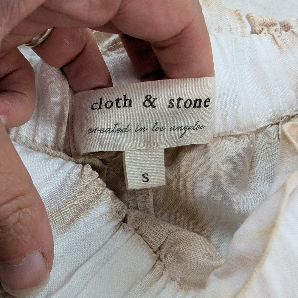 Cloth And Stone Tie Dye Elastic Waist Shorts - Picture 3 of 4